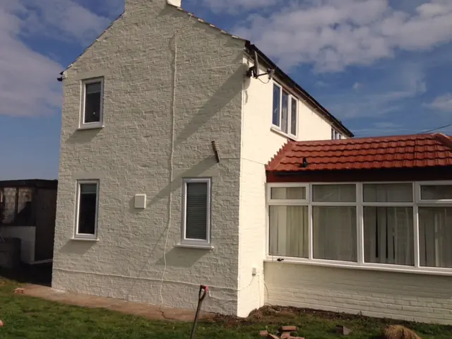 The same house after cleaning