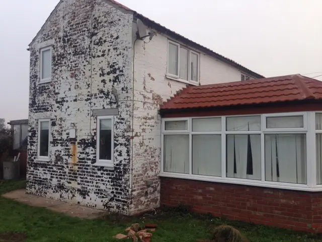 House before cleaning