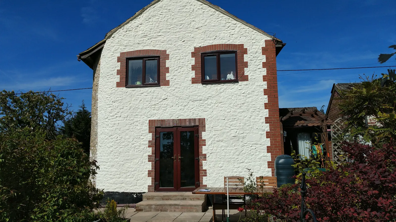 The finished coated house